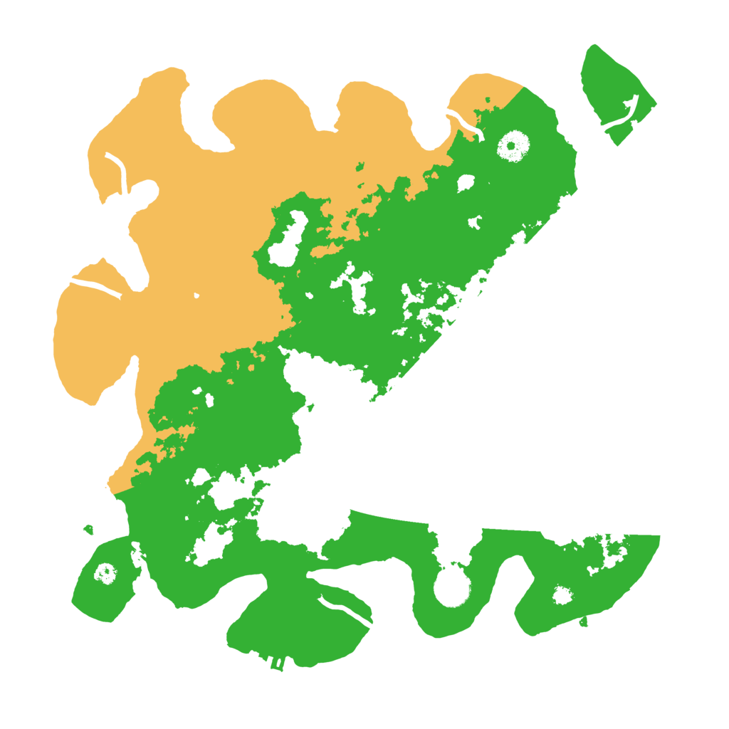 Biome Rust Map: Procedural Map, Size: 3550, Seed: 784513