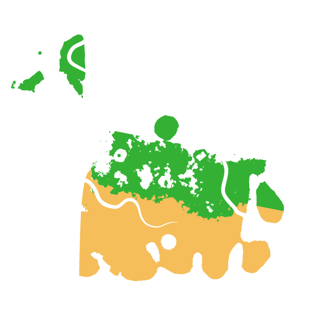 Biome Rust Map: Procedural Map, Size: 3550, Seed: 253469