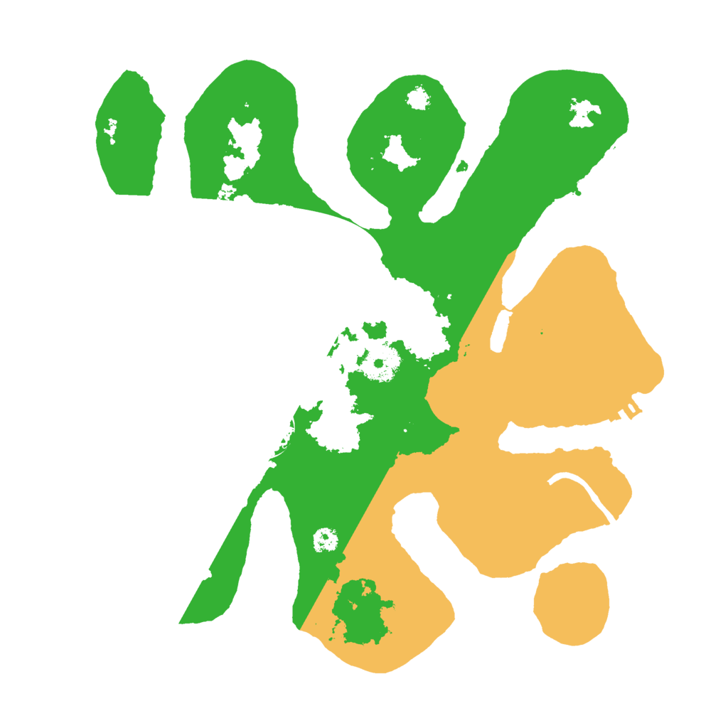 Biome Rust Map: Procedural Map, Size: 3000, Seed: 24723142