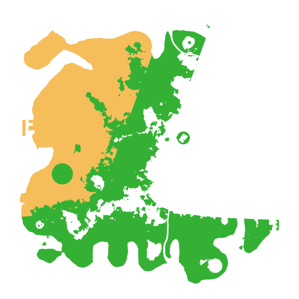 Biome Rust Map: Procedural Map, Size: 3750, Seed: 1564248497
