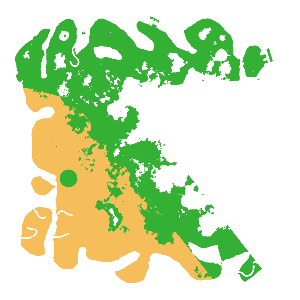 Biome Rust Map: Procedural Map, Size: 4500, Seed: 1241234