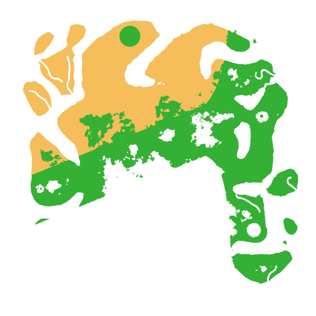 Biome Rust Map: Procedural Map, Size: 4000, Seed: 1411618498