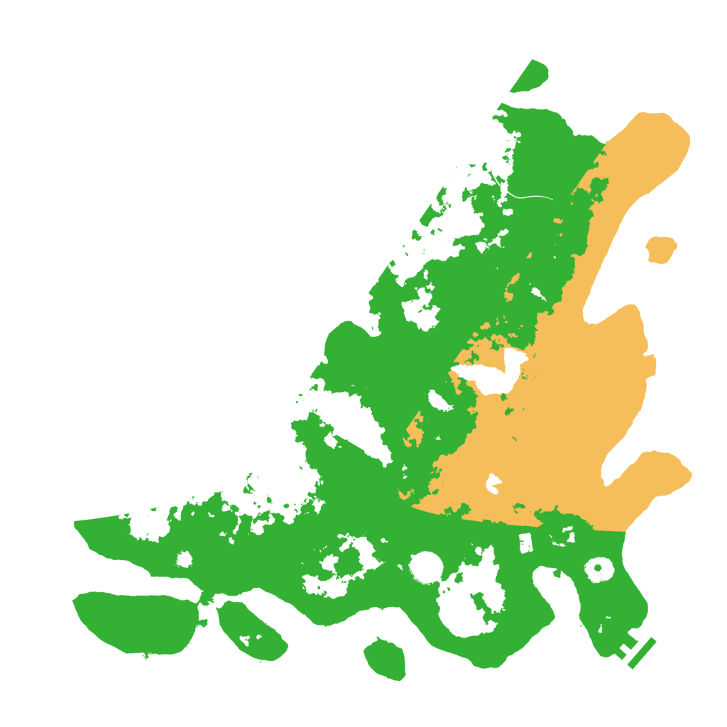 Biome Rust Map: Procedural Map, Size: 4000, Seed: 482847845