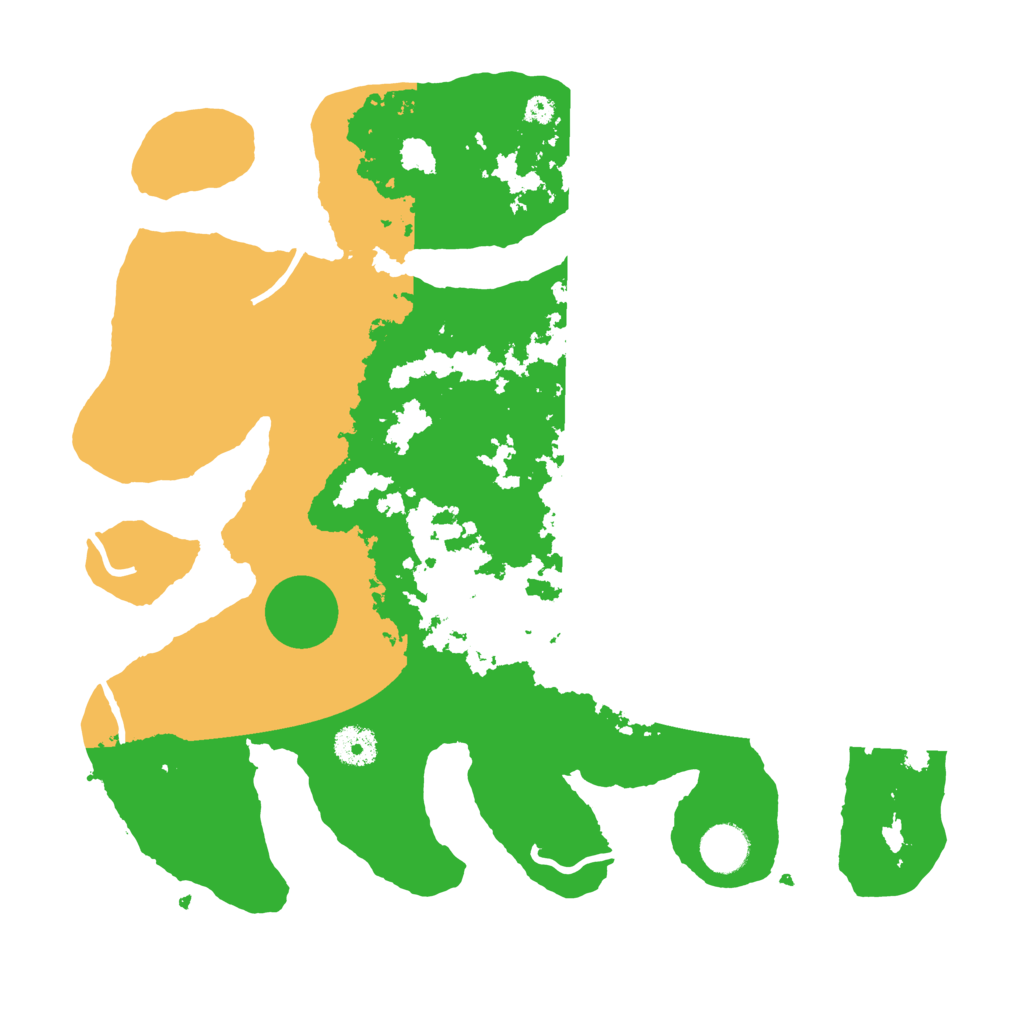 Biome Rust Map: Procedural Map, Size: 3700, Seed: 1115857