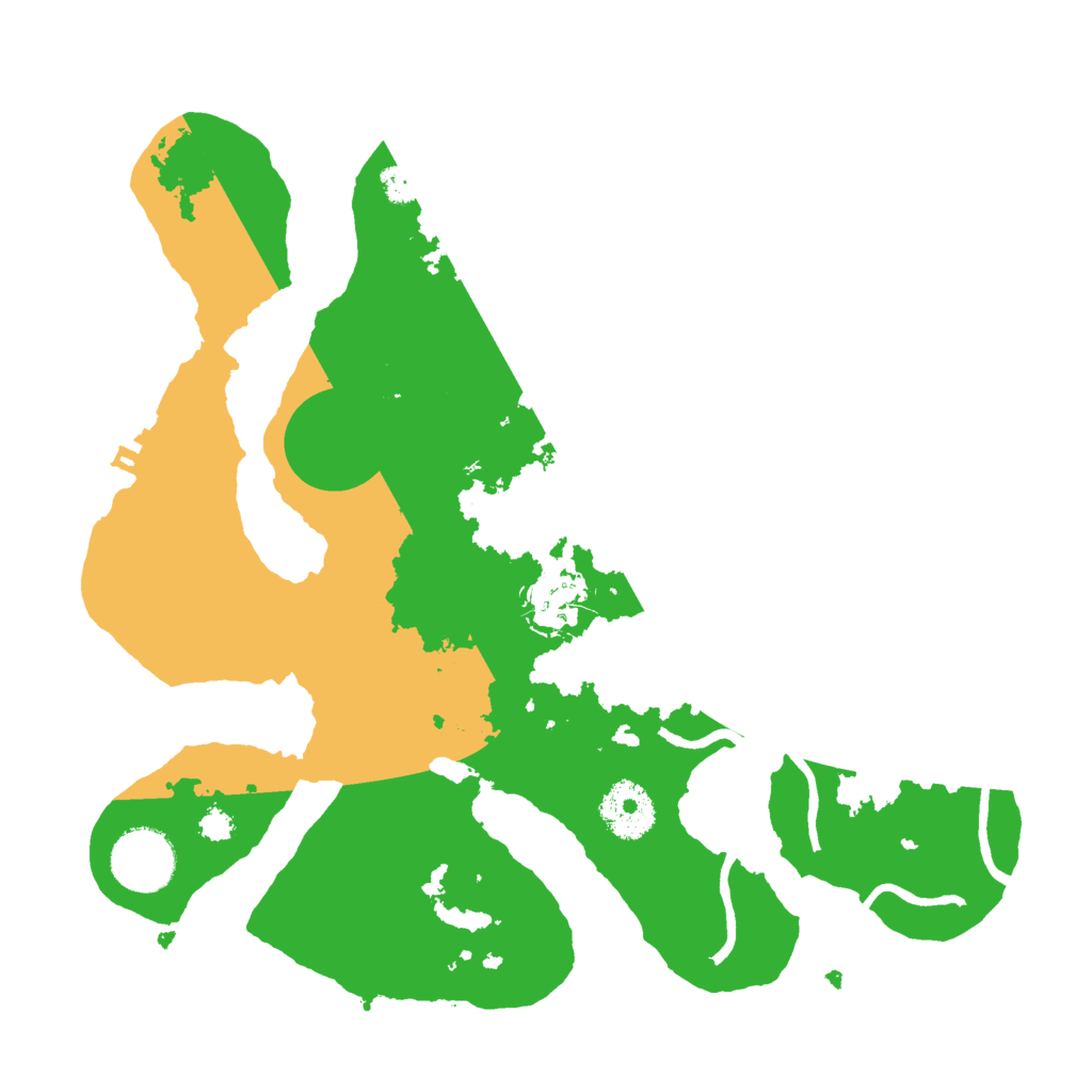 Biome Rust Map: Procedural Map, Size: 3000, Seed: 1181656