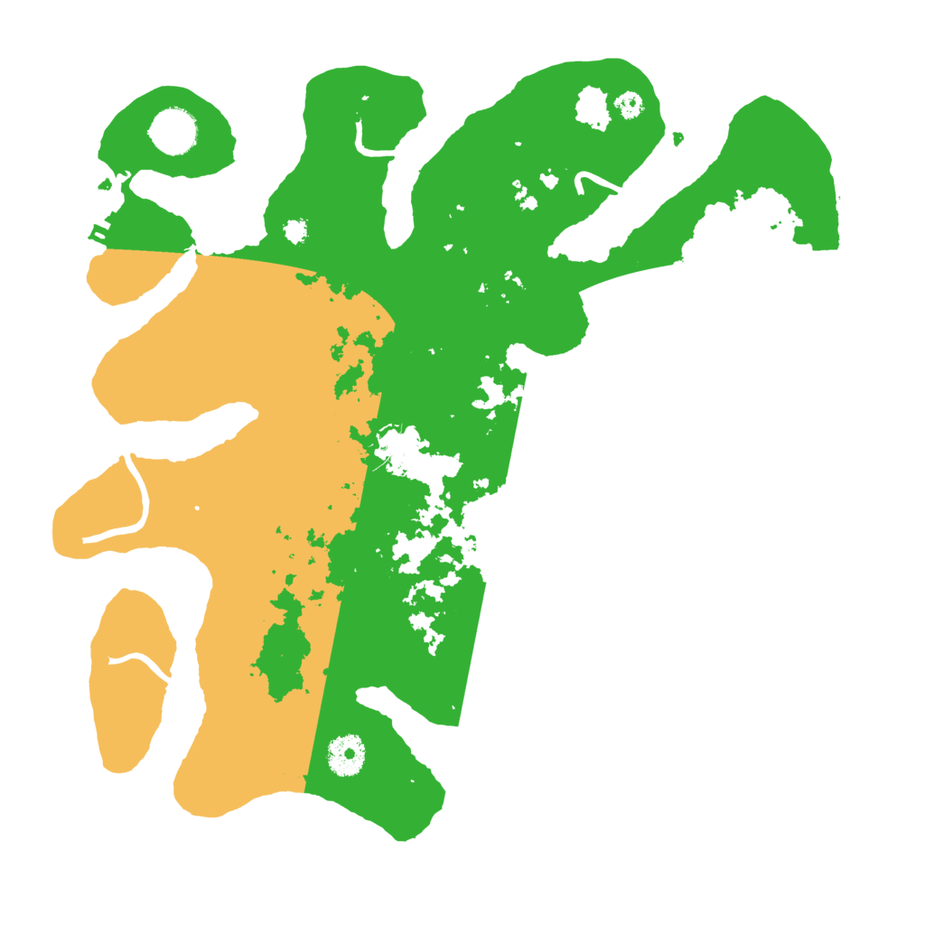 Biome Rust Map: Procedural Map, Size: 3500, Seed: 1467686452