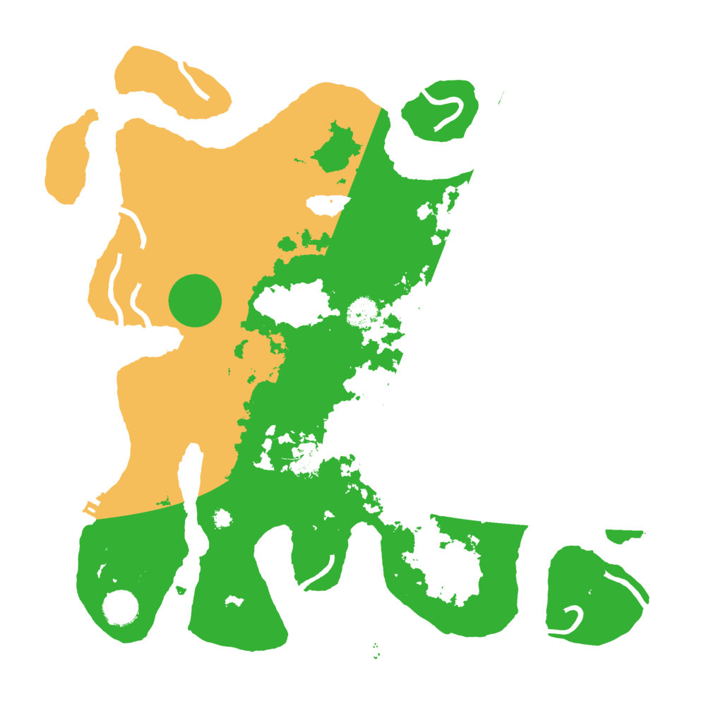 Biome Rust Map: Procedural Map, Size: 3600, Seed: 348706432