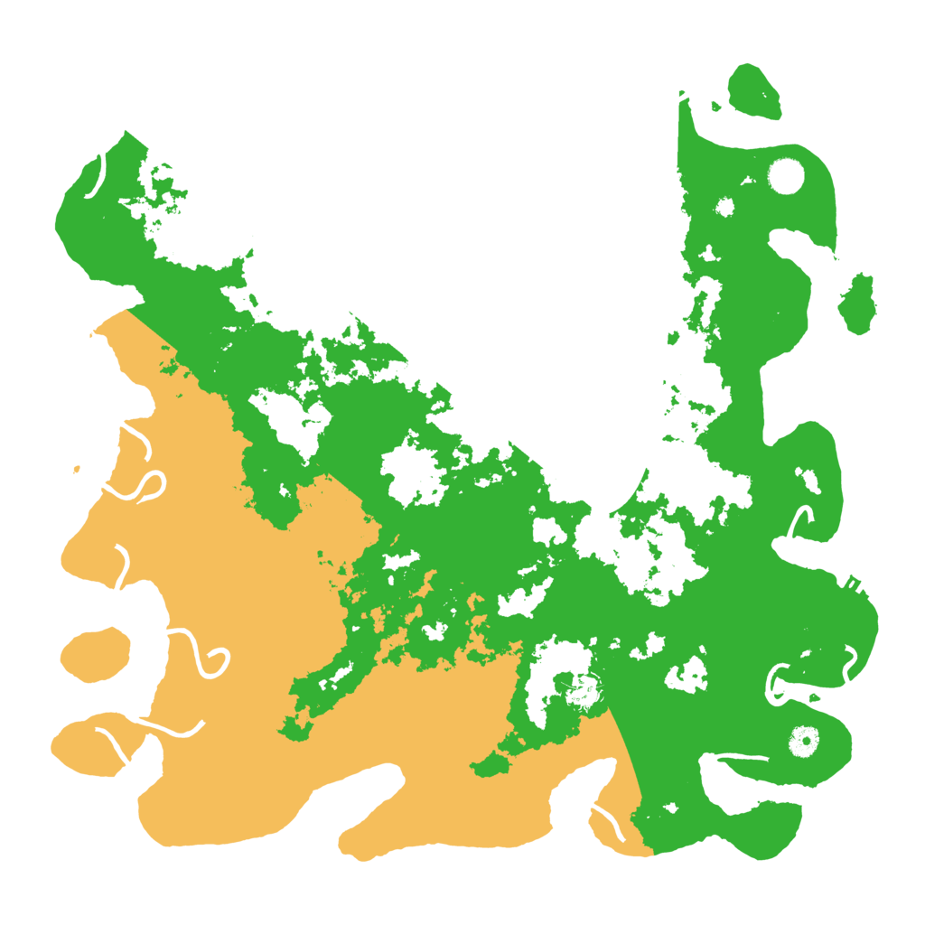 Biome Rust Map: Procedural Map, Size: 4500, Seed: 909994644