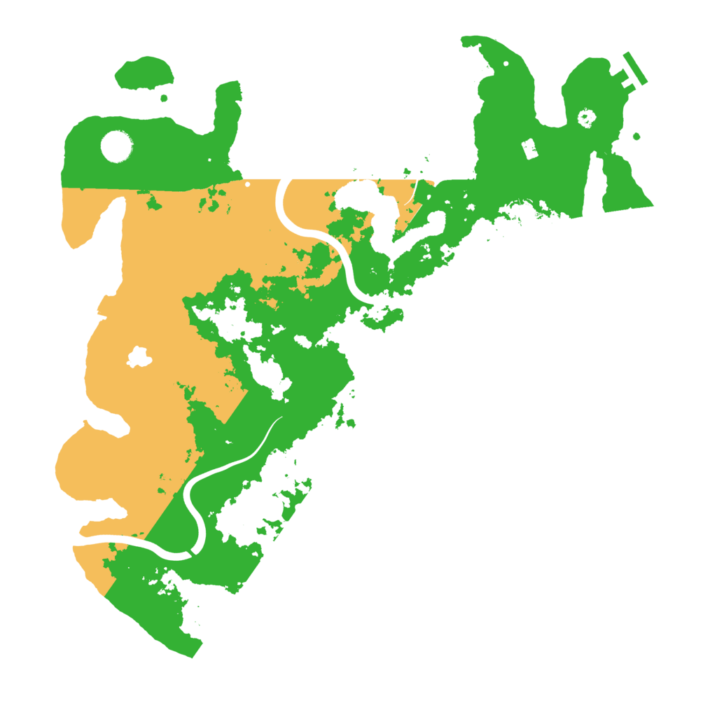 Biome Rust Map: Procedural Map, Size: 4000, Seed: 1574380