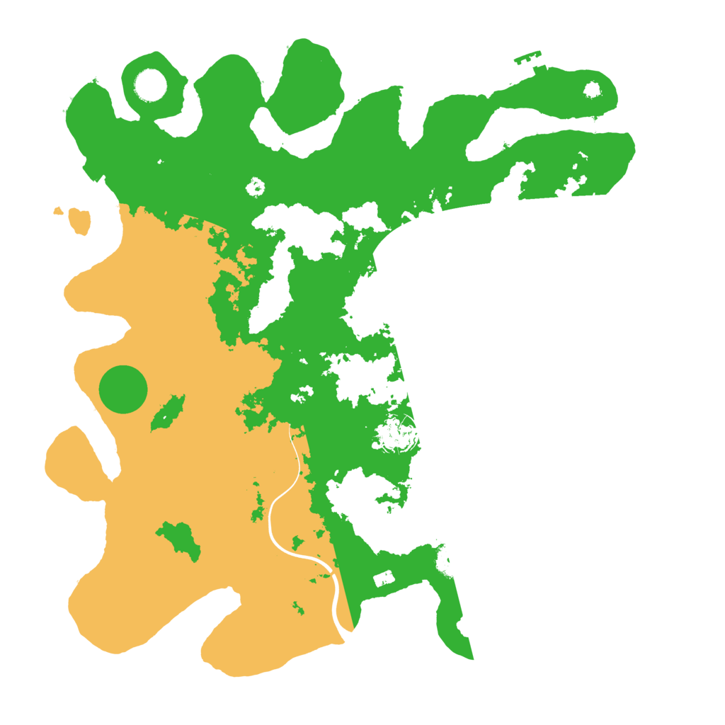Biome Rust Map: Procedural Map, Size: 3950, Seed: 178937513