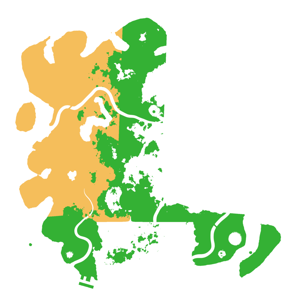 Biome Rust Map: Procedural Map, Size: 4000, Seed: 738245350