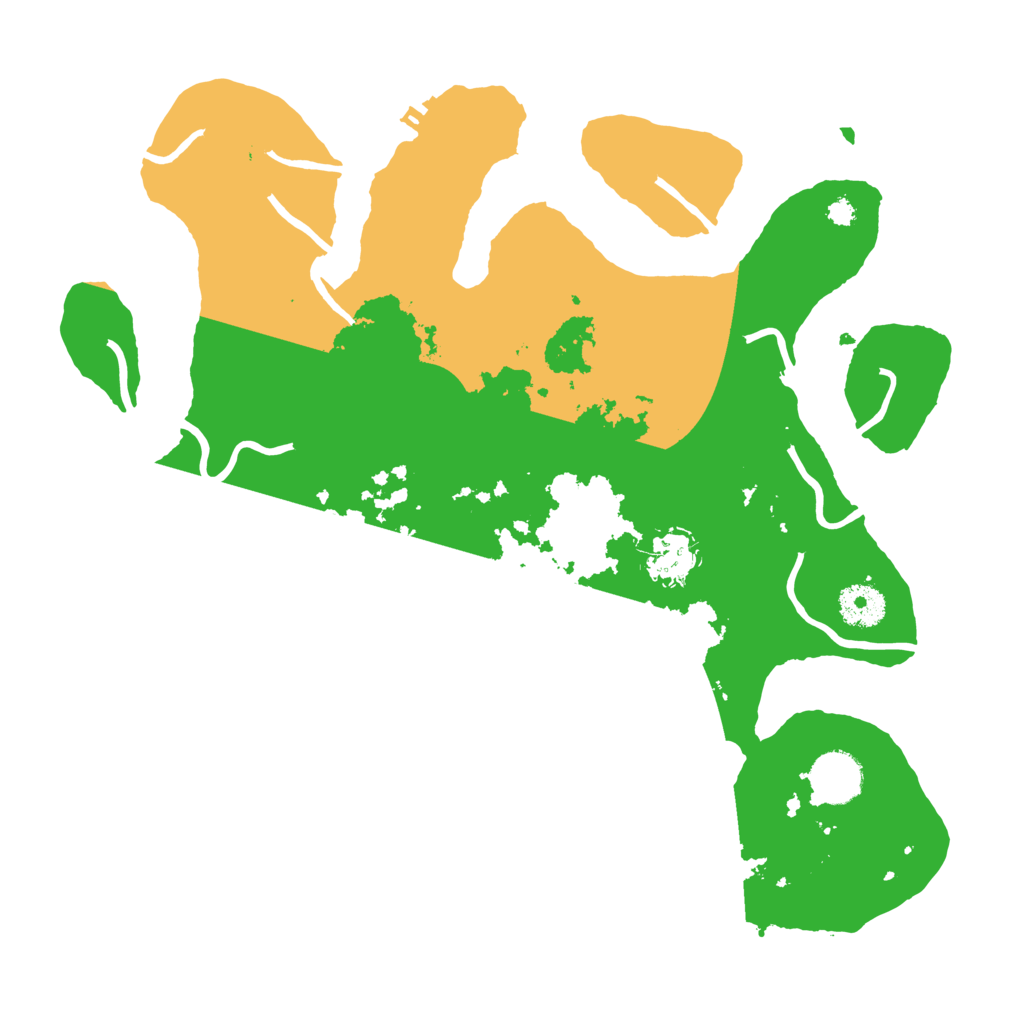 Biome Rust Map: Procedural Map, Size: 3450, Seed: 2147483647