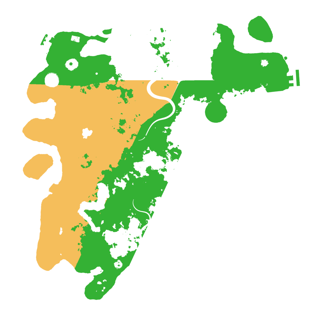 Biome Rust Map: Procedural Map, Size: 4000, Seed: 2127972
