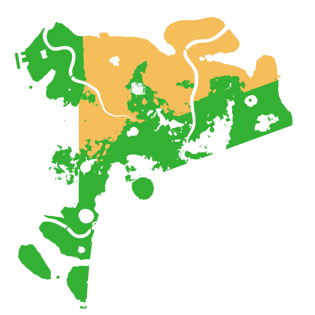 Biome Rust Map: Procedural Map, Size: 4000, Seed: 14428