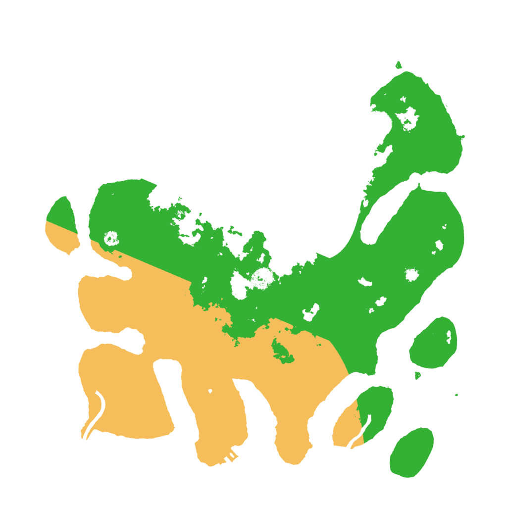 Biome Rust Map: Procedural Map, Size: 3500, Seed: 567233523