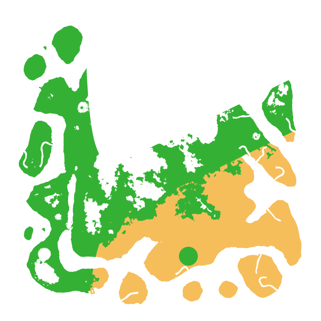 Biome Rust Map: Procedural Map, Size: 4500, Seed: 2855