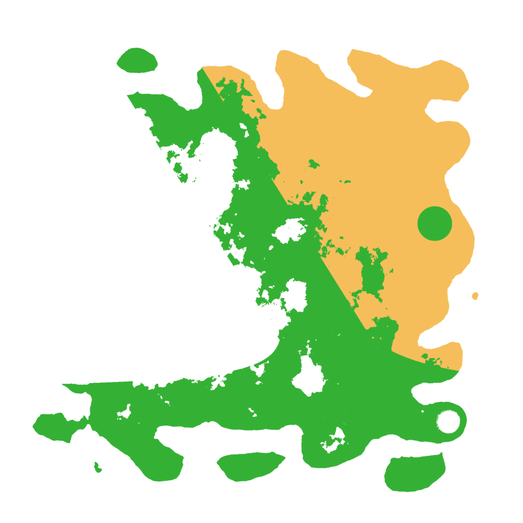 Biome Rust Map: Barren, Size: 4000, Seed: 1699682002