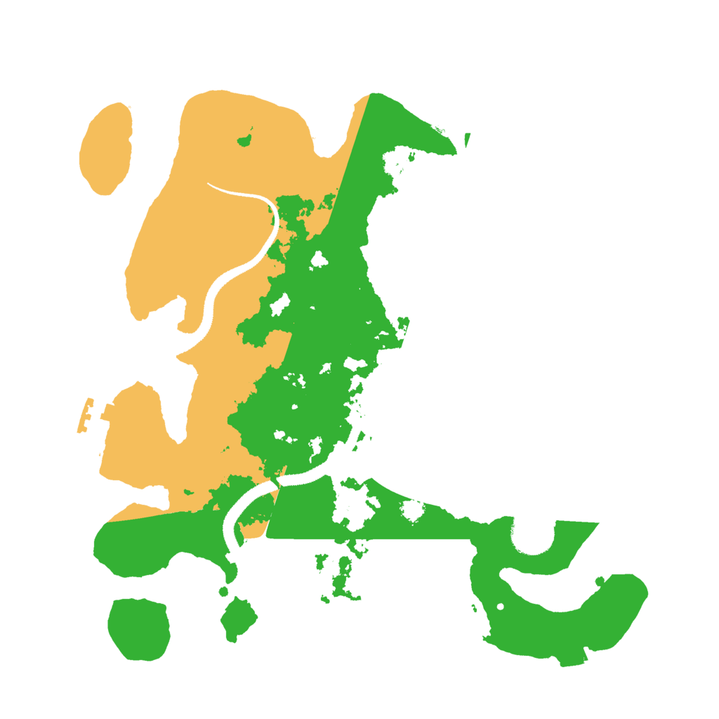 Biome Rust Map: Procedural Map, Size: 3000, Seed: 1025418902