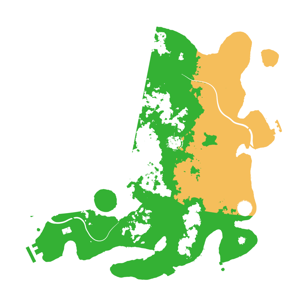 Biome Rust Map: Procedural Map, Size: 3550, Seed: 633284
