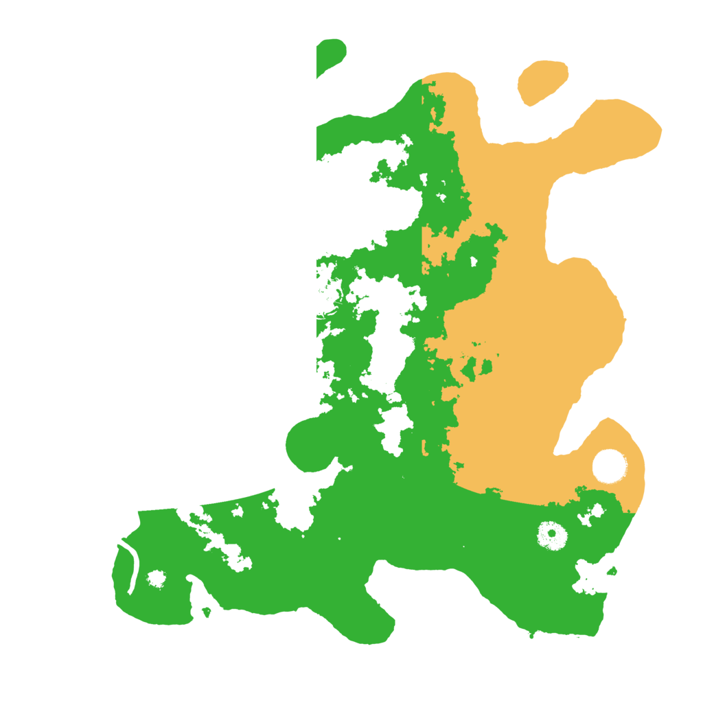 Biome Rust Map: Procedural Map, Size: 3600, Seed: 970289098