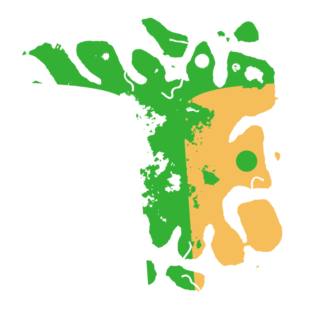 Biome Rust Map: Procedural Map, Size: 3850, Seed: 1993023386