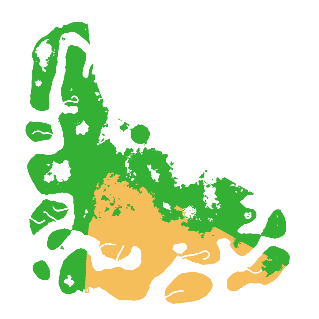 Biome Rust Map: Procedural Map, Size: 4500, Seed: 13946