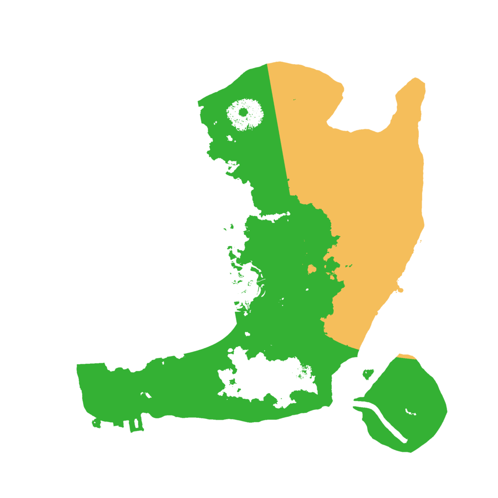 Biome Rust Map: Procedural Map, Size: 2250, Seed: 1734869806