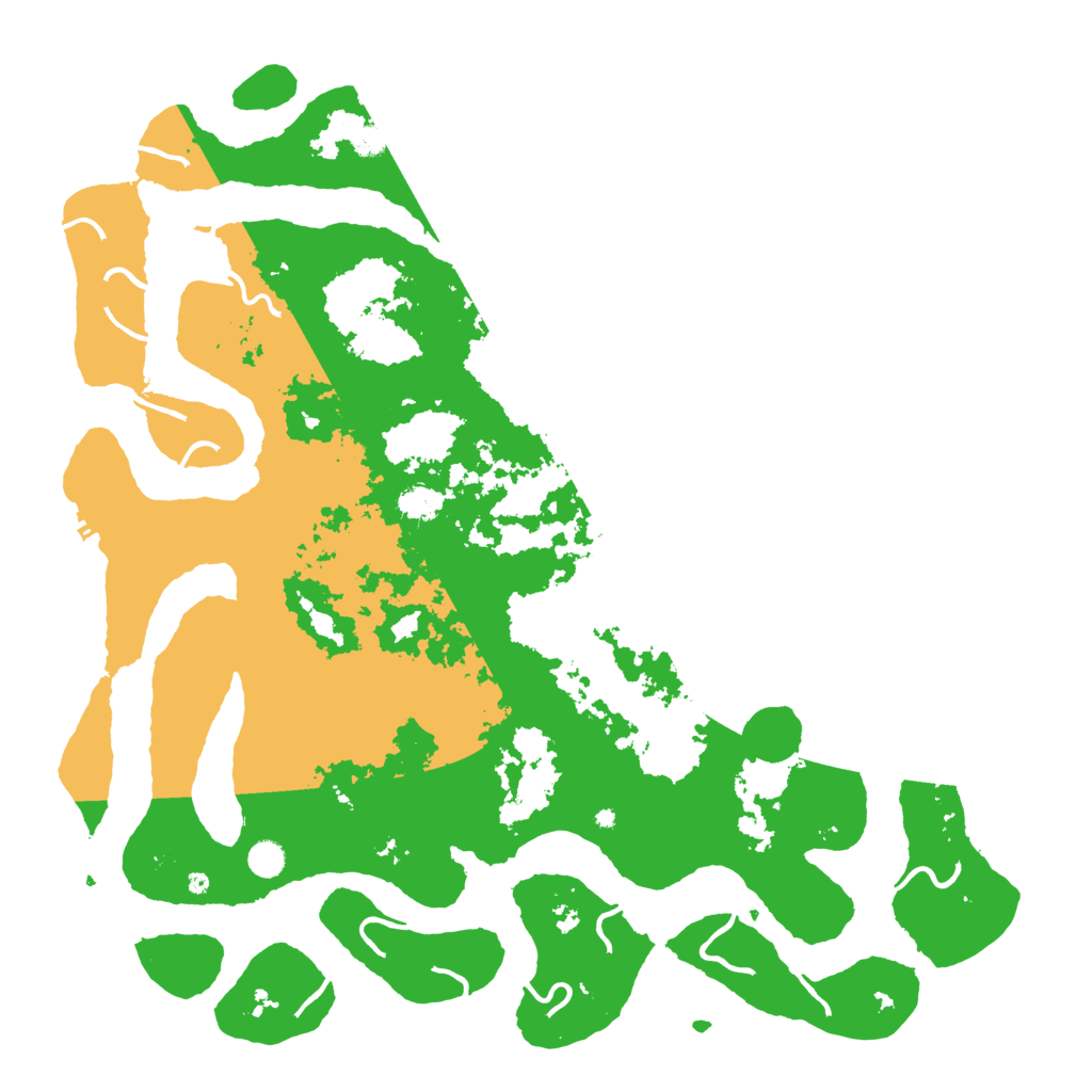 Biome Rust Map: Procedural Map, Size: 5201, Seed: 6894