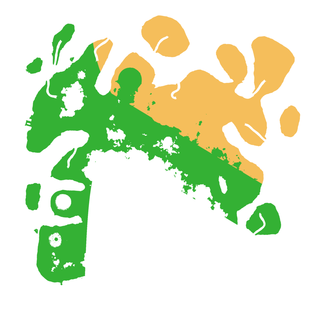 Biome Rust Map: Procedural Map, Size: 3600, Seed: 1733343527