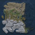 Thumbnail Rust Map: Procedural Map, Size: 4500, Seed: 2147483647, 16 Monuments