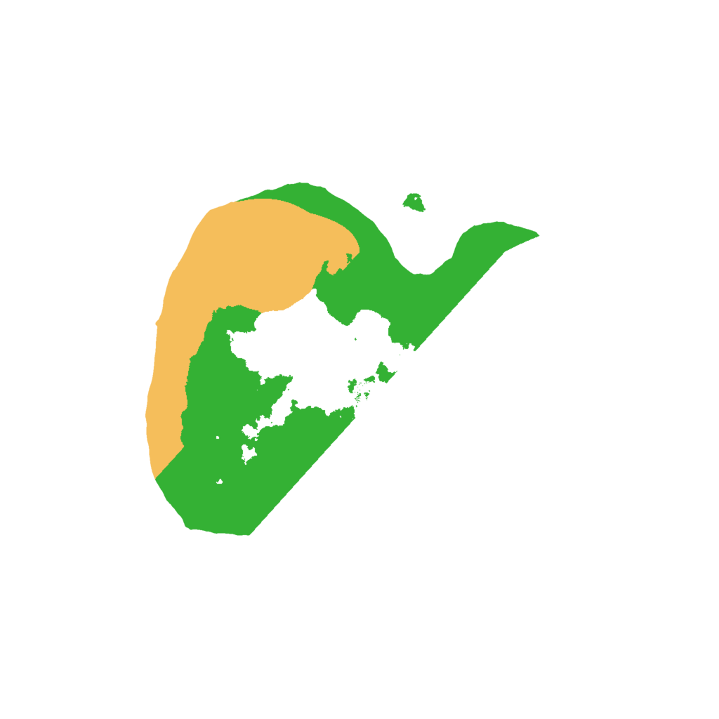 Biome Rust Map: Procedural Map, Size: 1750, Seed: 42080500