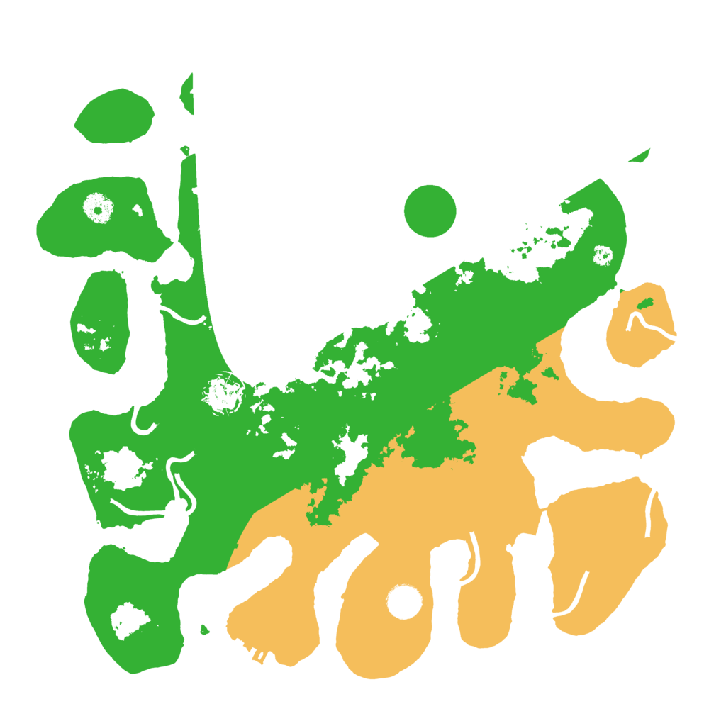 Biome Rust Map: Procedural Map, Size: 3700, Seed: 396741613