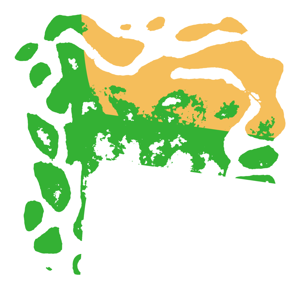 Biome Rust Map: Barren, Size: 4500, Seed: 3740982