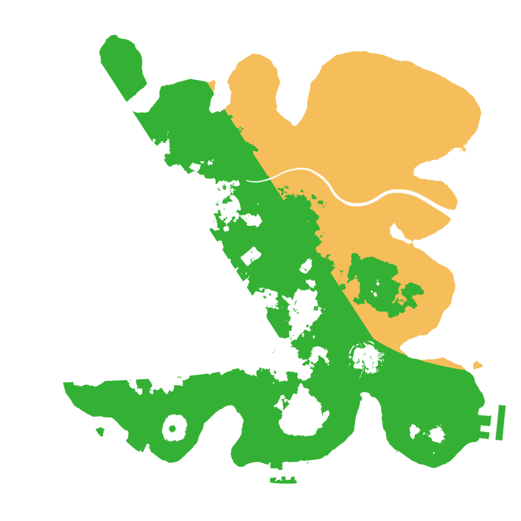 Biome Rust Map: Procedural Map, Size: 3000, Seed: 1146365416