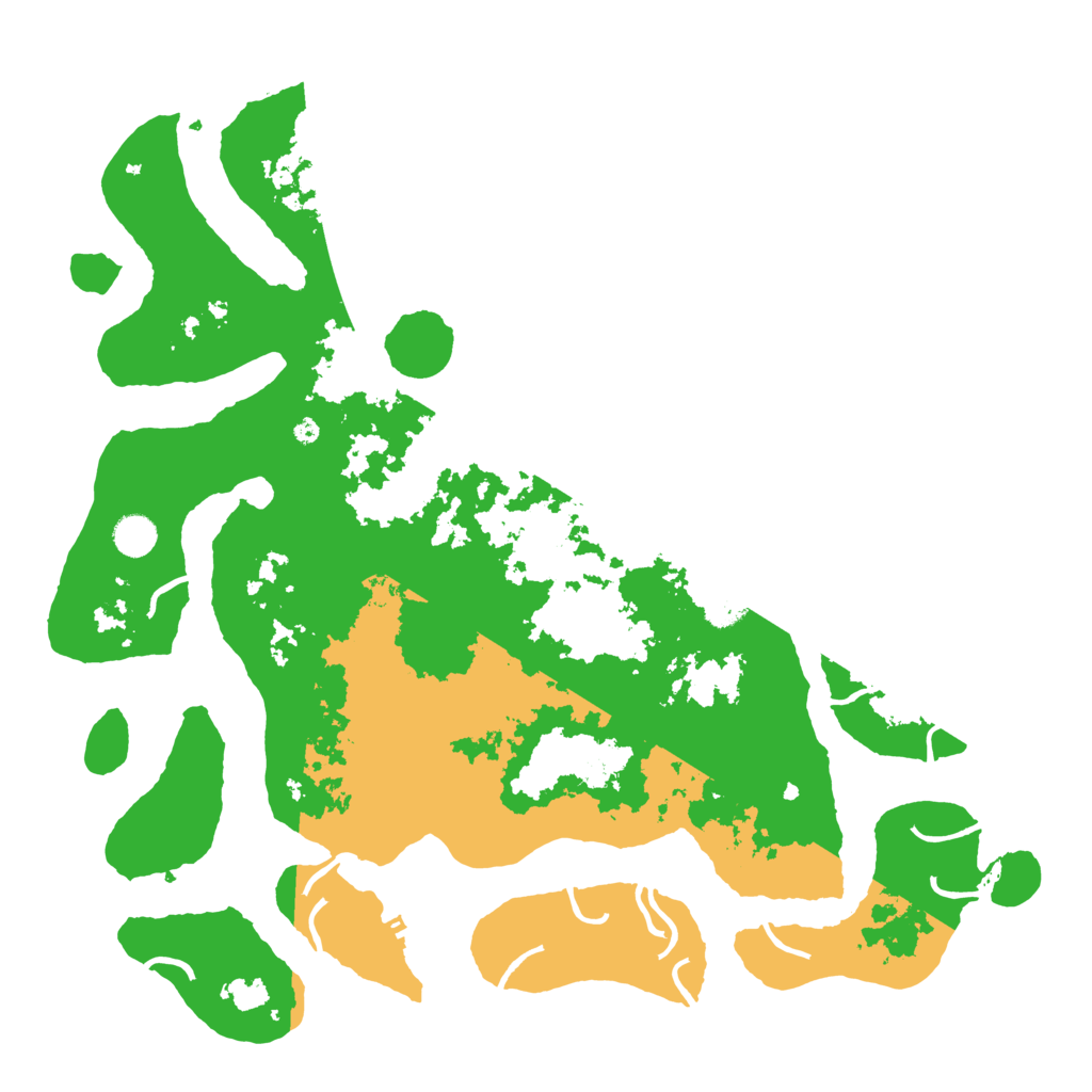 Biome Rust Map: Procedural Map, Size: 4500, Seed: 82708