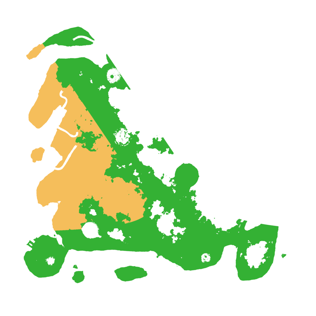 Biome Rust Map: Procedural Map, Size: 3500, Seed: 1569076028