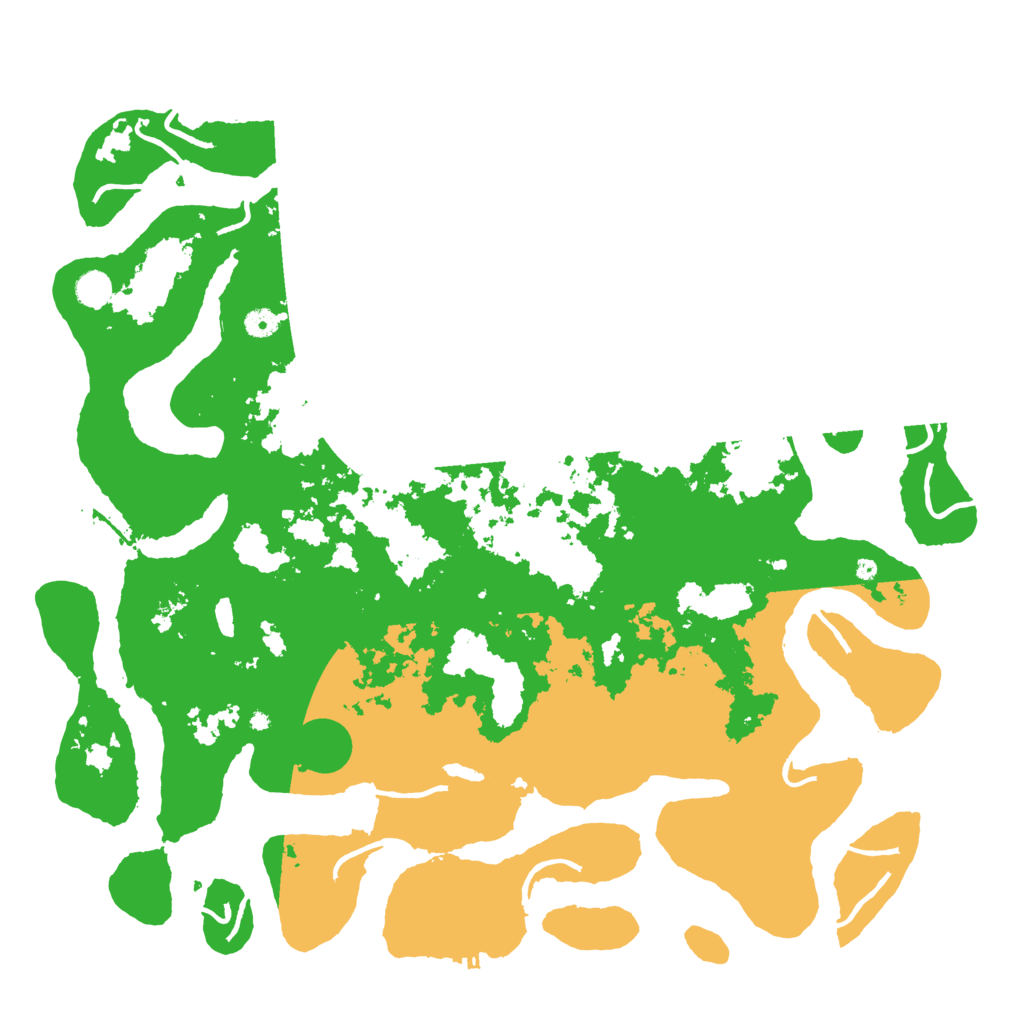 Biome Rust Map: Procedural Map, Size: 5000, Seed: 152147518