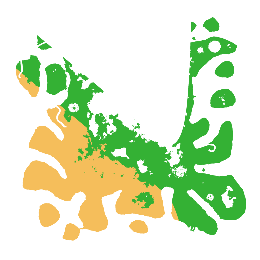 Biome Rust Map: Procedural Map, Size: 3875, Seed: 166270512