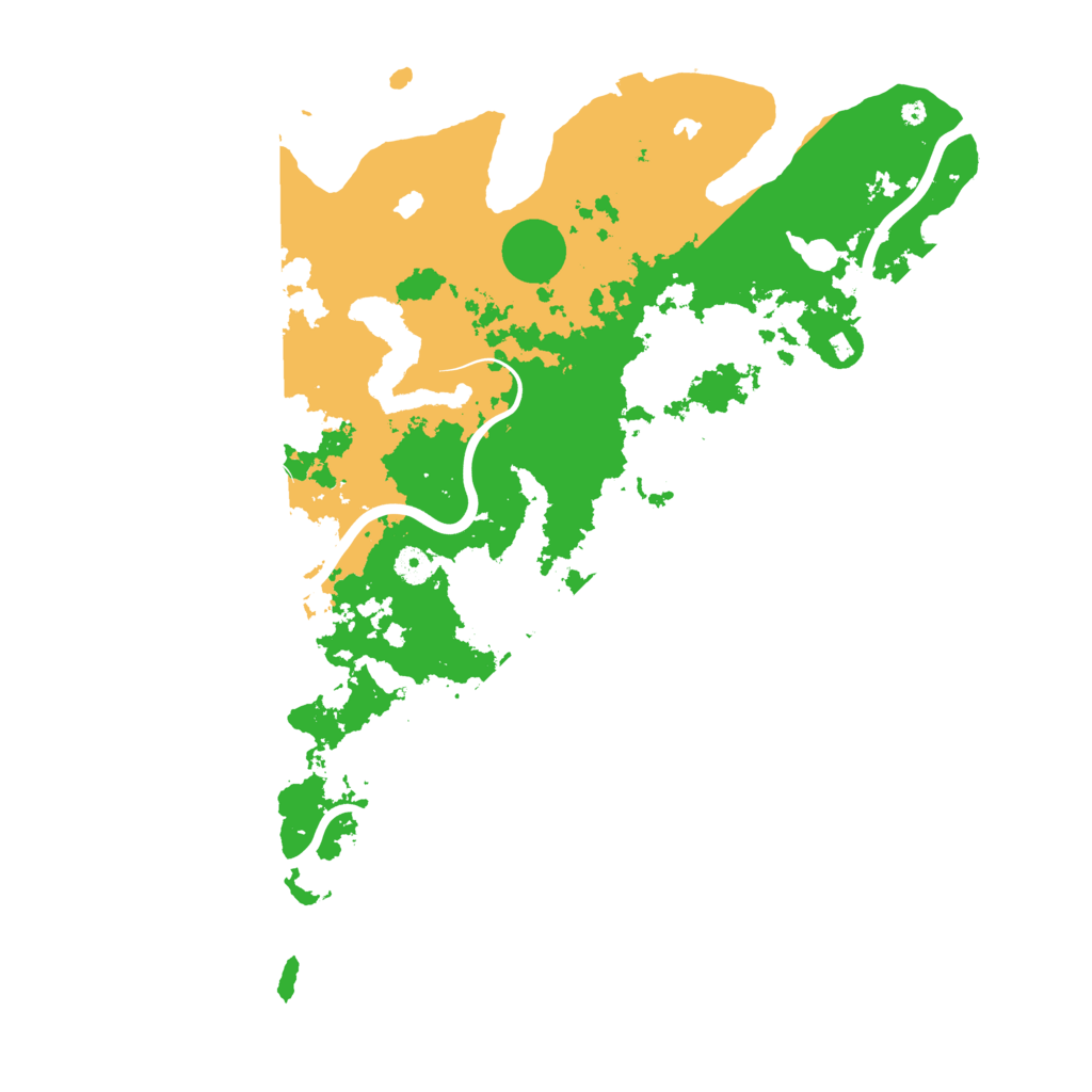 Biome Rust Map: Procedural Map, Size: 4500, Seed: 1355234835
