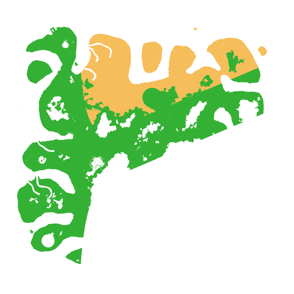 Biome Rust Map: Procedural Map, Size: 4000, Seed: 7946396