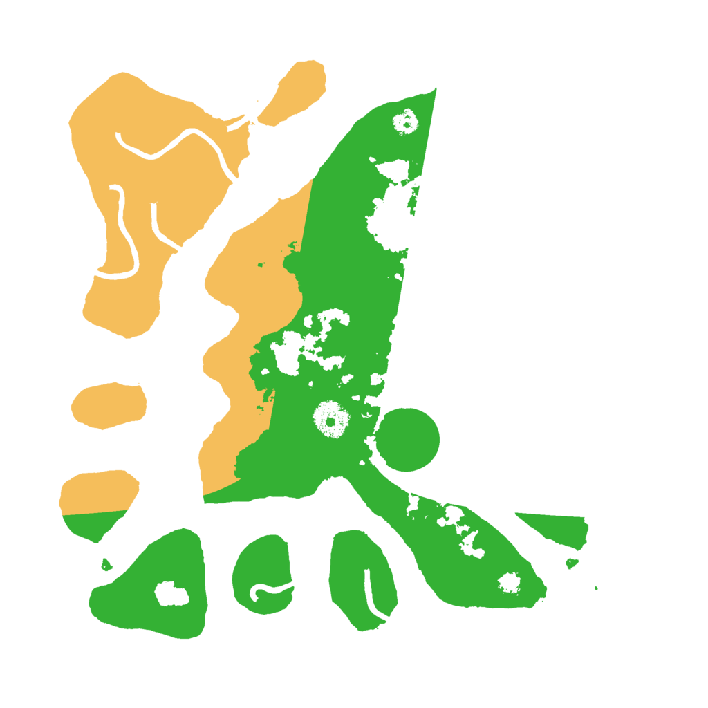 Biome Rust Map: Procedural Map, Size: 3000, Seed: 868487101