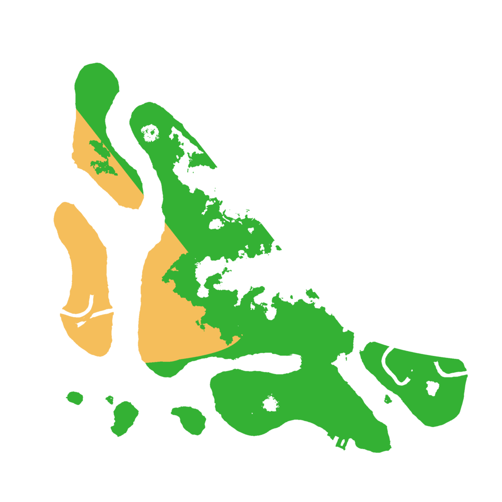 Biome Rust Map: Procedural Map, Size: 3000, Seed: 370626