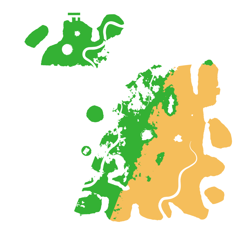 Biome Rust Map: Procedural Map, Size: 4000, Seed: 66