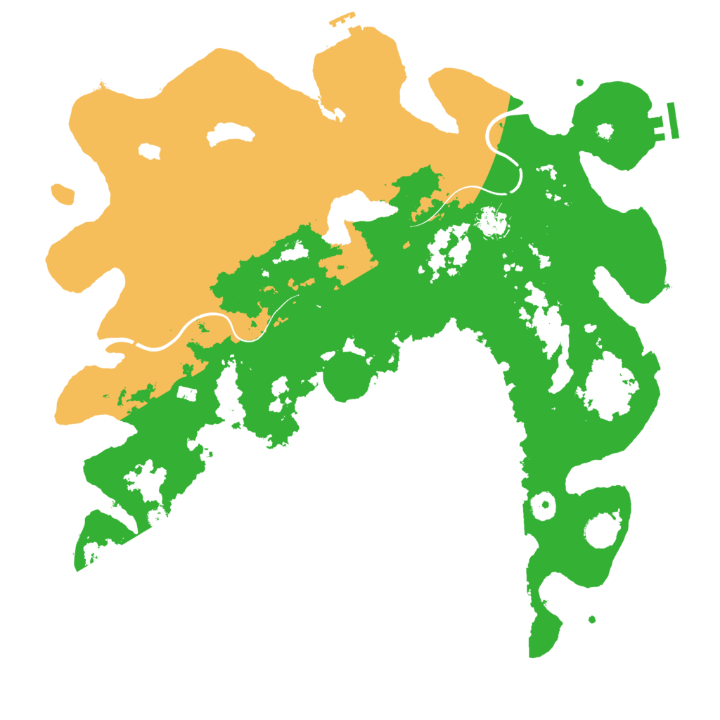 Biome Rust Map: Procedural Map, Size: 4000, Seed: 37394037