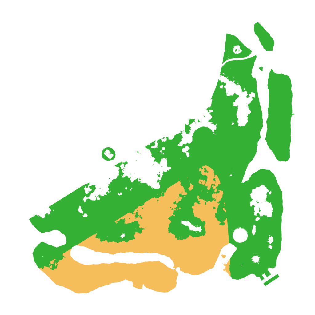 Biome Rust Map: Procedural Map, Size: 3750, Seed: 480251