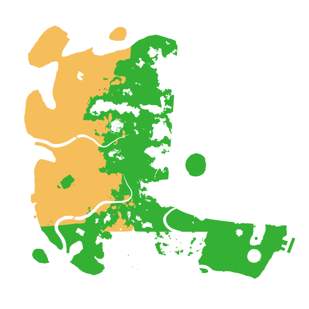 Biome Rust Map: Procedural Map, Size: 4000, Seed: 2022010702