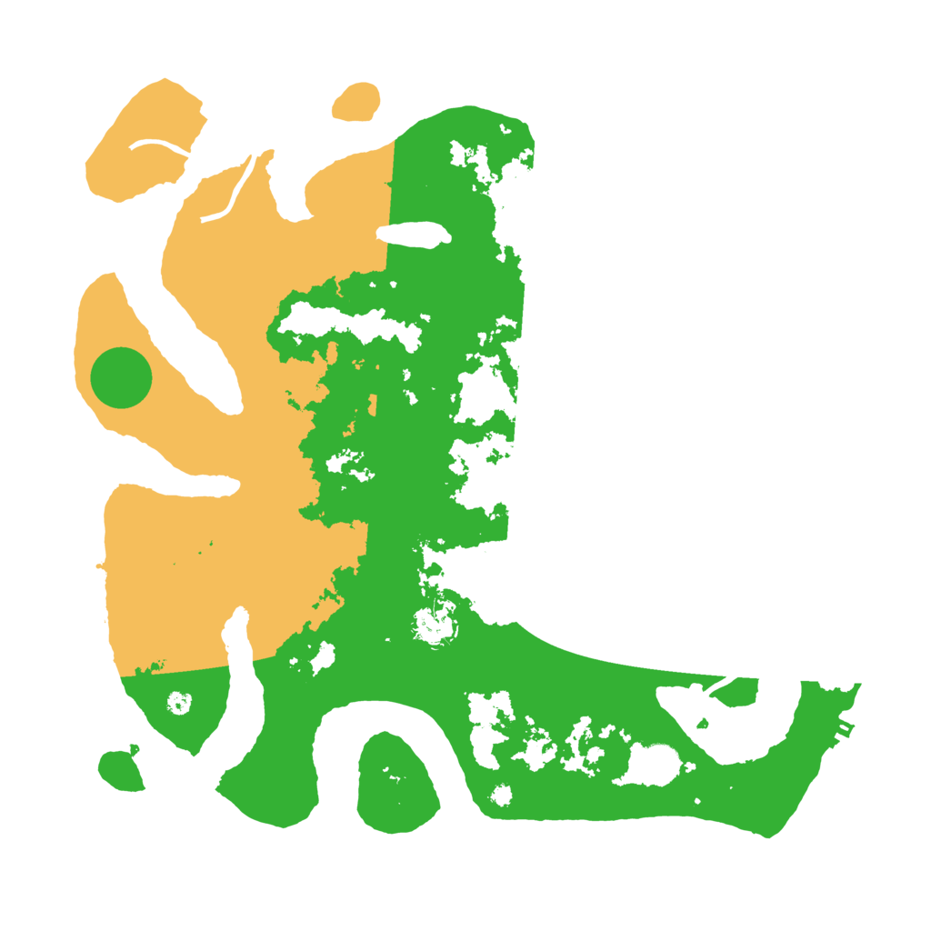 Biome Rust Map: Procedural Map, Size: 4000, Seed: 2022010702