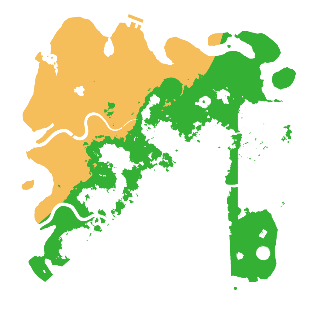 Biome Rust Map: Procedural Map, Size: 4000, Seed: 541256471