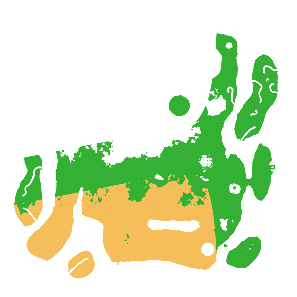 Biome Rust Map: Procedural Map, Size: 4000, Seed: 20220203