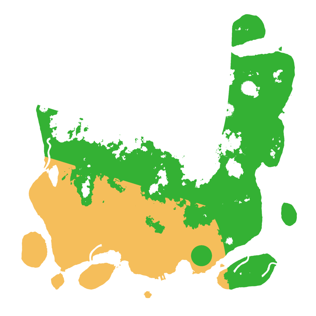 Biome Rust Map: Procedural Map, Size: 4000, Seed: 196418599